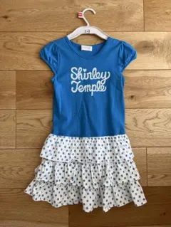 Shirley Temple 半袖ワンピース 110cm - メルカリ