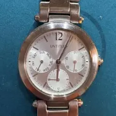UNTITLED アナログ腕時計 UT-7016 ジャンクのサムネイル