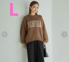 しまむら　田中里奈　mysa closet　BIGロゴニット