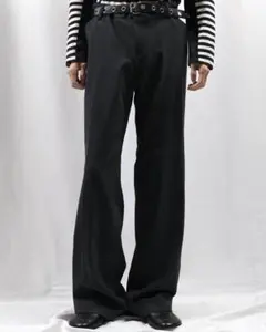 hype kyoto charcoal grey straight slacks