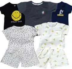 ベビー服 Tシャツ・ショートパンツセット