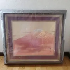 b14 赤富士 リトグラフ 額縁サイズ 130㎝×100㎝ - メルカリ