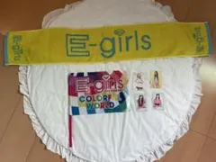 E-girls トレカ・フラッグ・マフラータオル