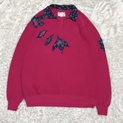 USA ヴィンテージ 70s 80s スウェット プルオーバー　個性的