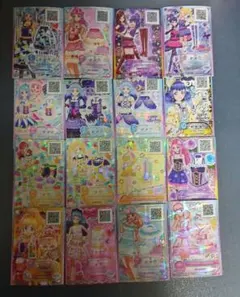 アイカツカードセット 16枚　レア込