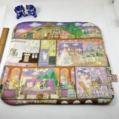 No.9 ユキエモン　ガーゼハンカチ　fuwara