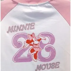ＴＤＲ東京ディズニーリゾート☆ミニーマウス　ユニフォーム風　半袖　Tシャツ