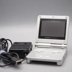 GBASP ゲームボーイアドバンスSP シルバー 充電器付き 動作確認済み