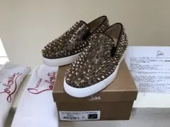 【新品】ChristianLouboutin クリスチャンルブタン スリッポン
