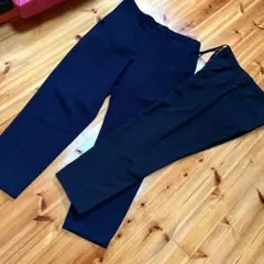 GU カジュアルパンツ 2本組 レディース Lゆったりとしても