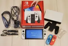 Switch本体有機EL Joy-Conホワイト+ネオンブルー/レッド