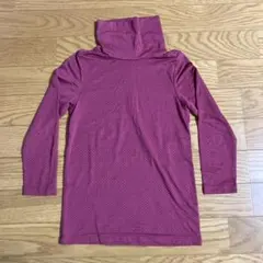 UNIQLO HEATTECH 長袖カットソー タートルネック110