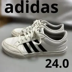 adidas アディダス ADISET SL ローカットスニーカー 24cm