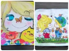 水森亜土 ハンドタオル&ミニタオルハンカチ セットのサムネイル