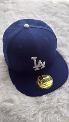 New Era LAロゴ ベースボールキャップ サイズ7 1/8