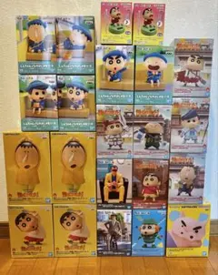 【クレヨンしんちゃん】プライズフィギュア まとめ売り 22点セット（+オマケ有）