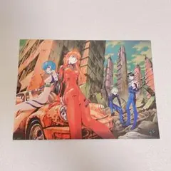 エヴァンゲリオン 限定 ポストカード シンジ カヲル レイ アスカ 019