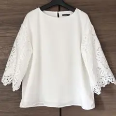 アーバンリサーチROSSO 袖レースブラウス