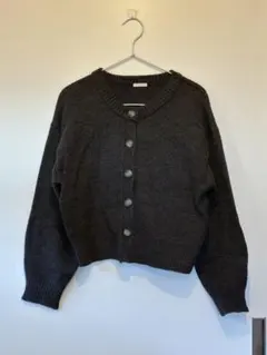 【20時までお値下げ】GU クルーネックカーディガン