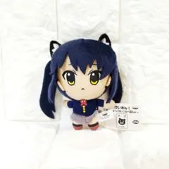 けいおん! 中野梓 ボールチェーン付 ぬいぐるみ マスコット 猫耳Ver.