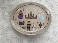 ディズニー　アナ雪　ファンタジースプリングス　エルサ　アナ　スーベニア　プレート