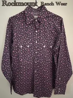 Rockmount Ranch Wear1960年代小花ウエスタンシャツのサムネイル