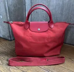 レッド ハンドバッグ