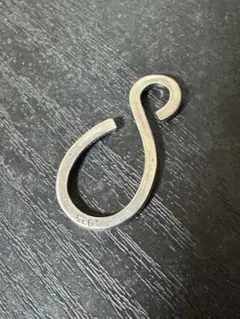 【新品未使用】Sフック　ウォレットチェーン　シルバー925