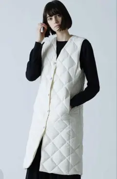 タグ付　未使用　TAION タイオンロングダウンジレ