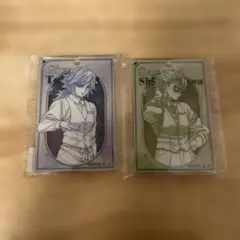 鬼滅の刃　モクテルバー　アクリルチャーム　冨岡義勇、不死川実弥