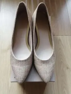 オリエンタルトラフィック　パンプス　ベージュ　25.5cm