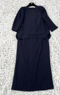 MUSE ドゥーズィエムクラス　EDEN ブラウス　スカート　セットアップ　紺