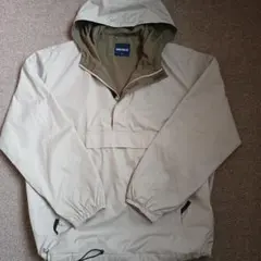 紺タグ OLD UNIQLO アノラックパーカー ベージュ XL