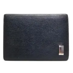 dunhill ダンヒル カードケース 名刺入れ レザー 濃茶 メンズ
