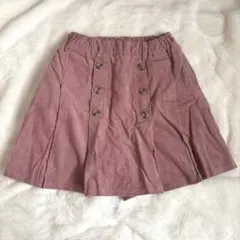 試着のみ美品 jenni love コーデュロイキュロットスカート 150