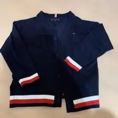 TOMMY HILFIGER ネイビー カーディガン 128