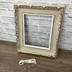 Luxury Wooden Picture Frame Leaf Decoration Oil Painting Frame Shabby Chic Antique