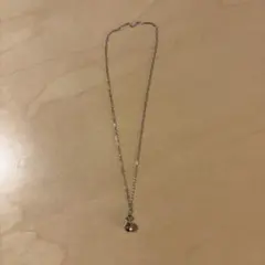 ネックレスajiro accessoryラリエット ペンダントボールシルバー