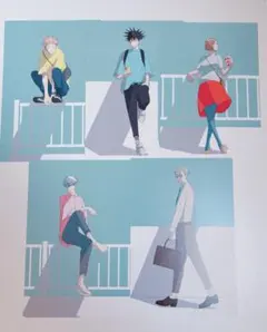 呪術廻戦 カフェ ポストカードセット