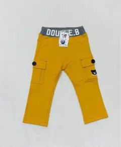 DOUBLE.B カーゴパンツ 100cm マスタード