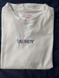 Vaundy Tシャツ ホワイト ピンク×ブルー サイズXL