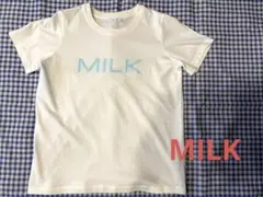 MILK ミルク ロゴプリント Tシャツのサムネイル