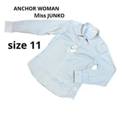 未使用品　青山 ANCHOR WOMAN Ｍiss JUNKO 長袖シャツのサムネイル
