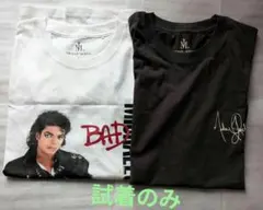 L マイケル・ジャクソン ムーンウォーク Tシャツ 金仕様KING OF POP