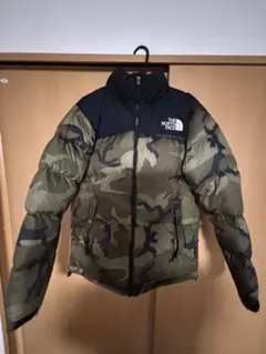 【美品】THE NORTH FACE ノースフェイスヌプシダウンジャケット 迷彩