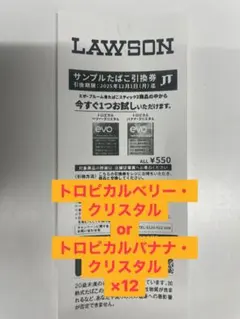 プルームオーラ　サンプルタバコ引換券×12