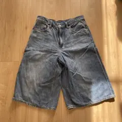 GU デニム ハーフパンツ Lサイズ