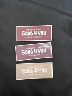 アイドリッシュセブン G4Y 特典　ステッカー　狗丸トウマ　御堂虎於　棗巳波