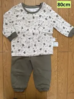 動物柄 コットンパジャマ 8号