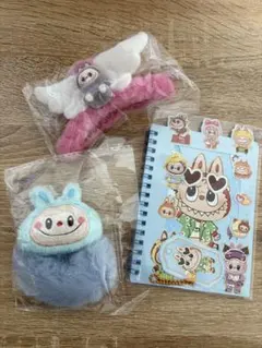 ラブブグッズセット（ヘアゴム・ヘアクリップ・シールノート）